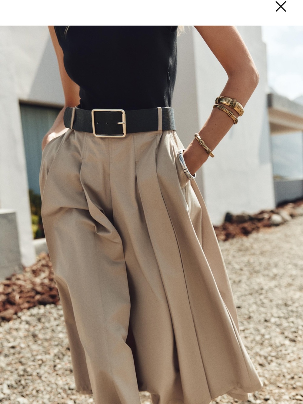 Zara Belted Dress - Picture 4 of 10